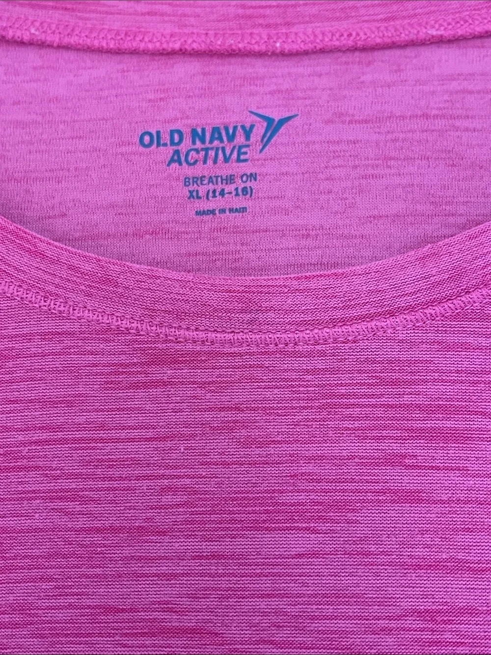 Pink Cropped Tee